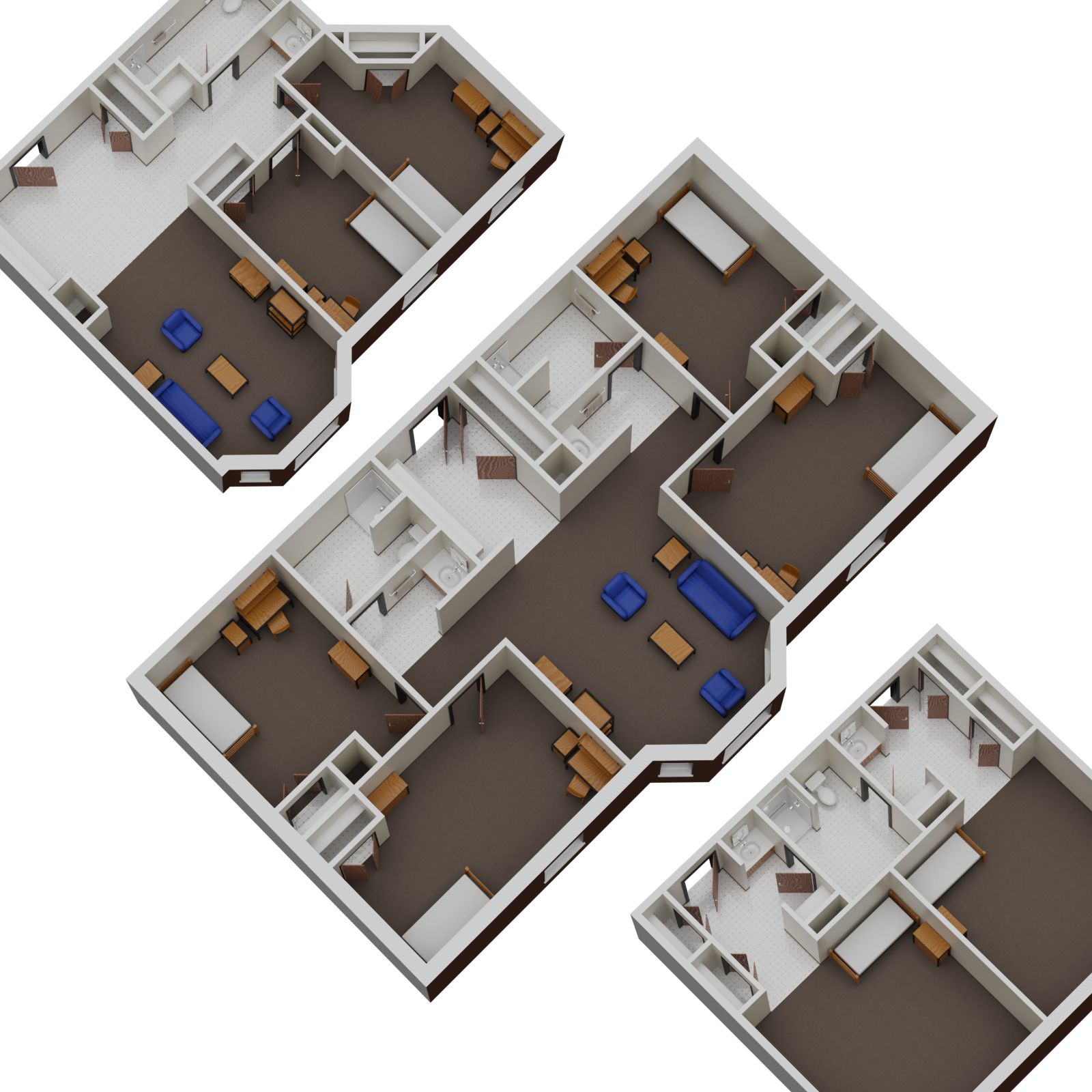 Stylized 3D rendering